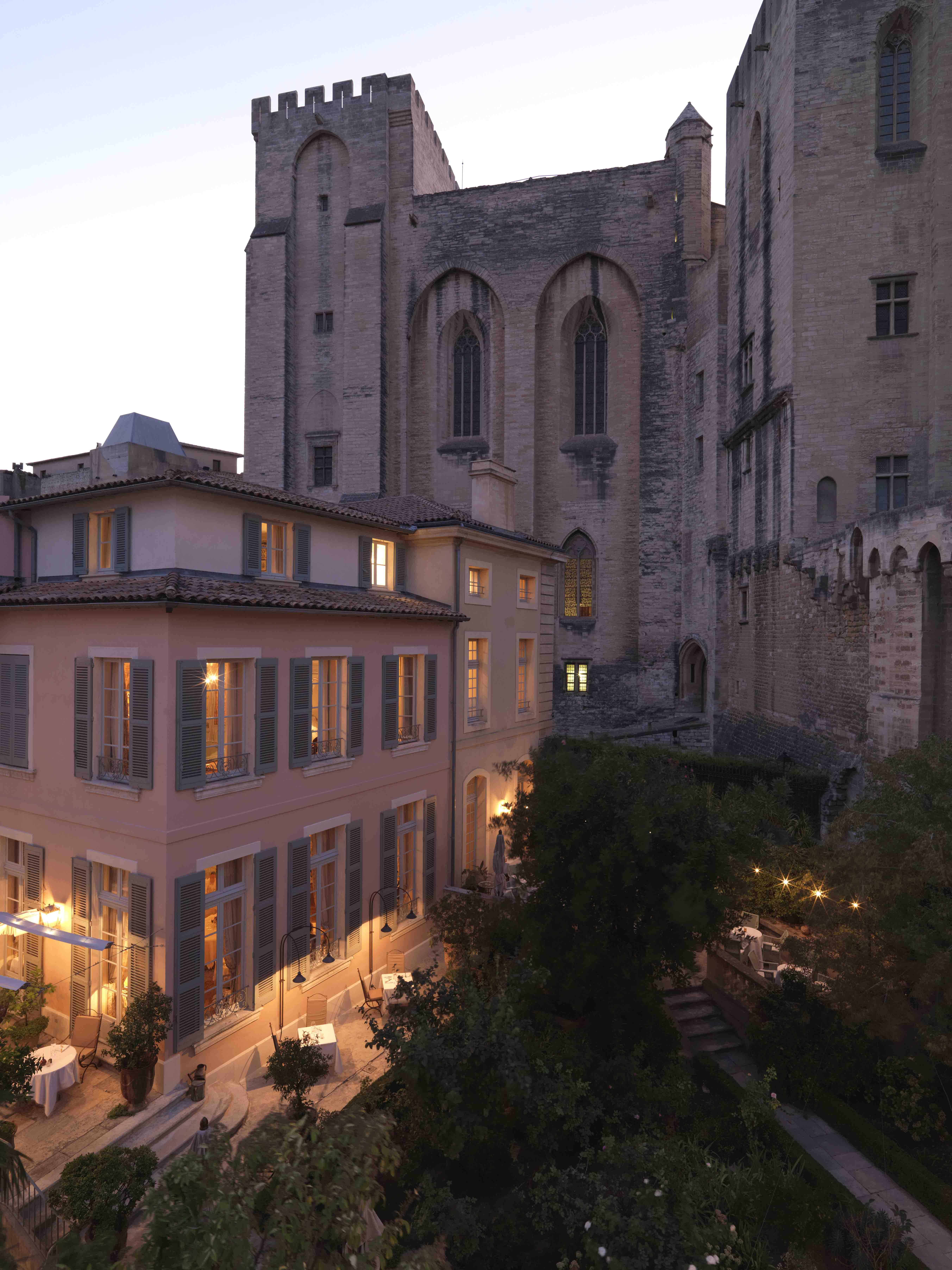 La Mirande Hotell Avignon Exteriör bild